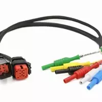 6pin Ampseal 16 Red Breakout Lead